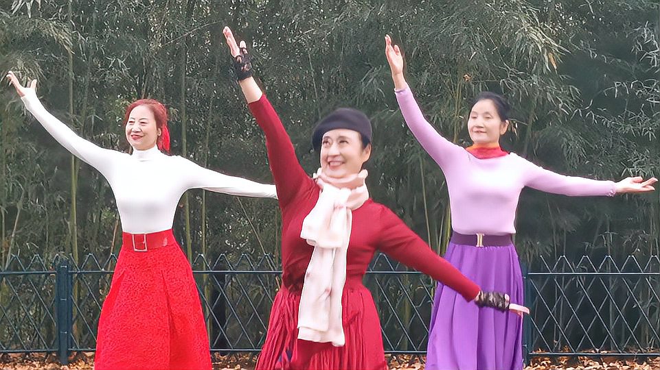 紫竹广场舞《康巴情》大气优美的民族舞,天鹅老师领舞
