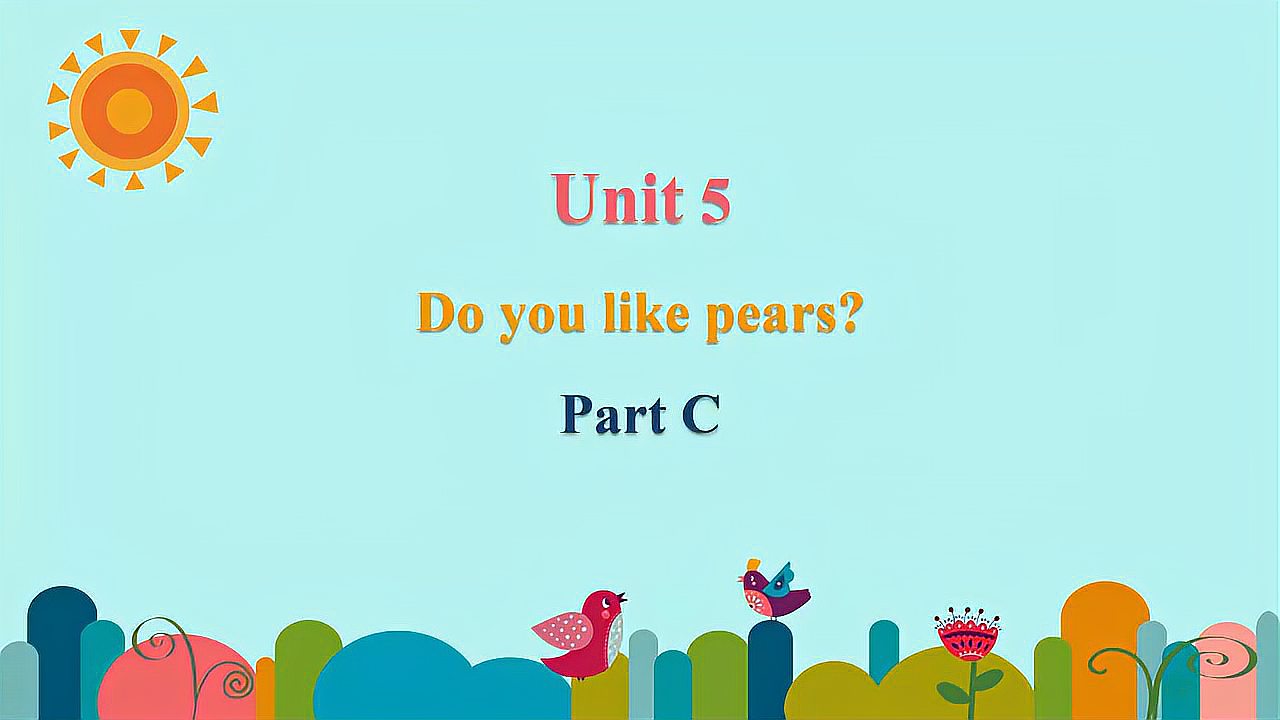 [图]三年级英语下册Unit5 PartC 课文讲解 Story time