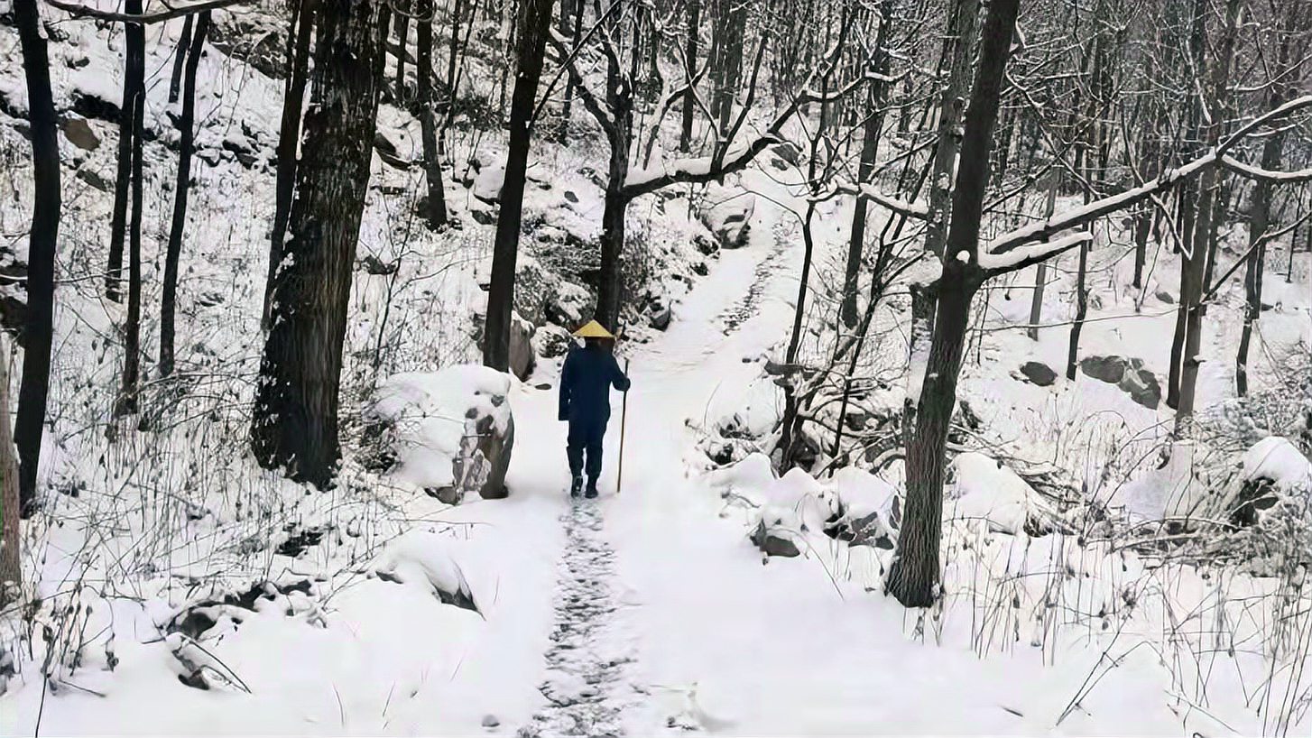 [图]一场大雪后，终南隐士原形毕露？听住山10几年的人告诉你真实情况