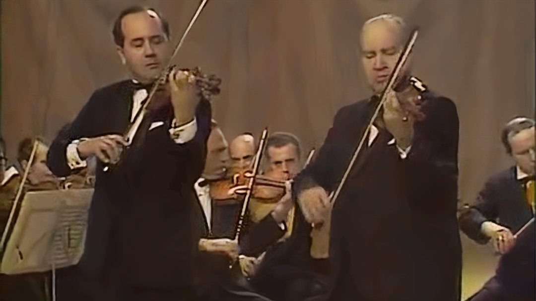[图]「古典音乐」巴赫|双小提琴协奏曲/奥伊斯特拉赫父子小提琴演绎