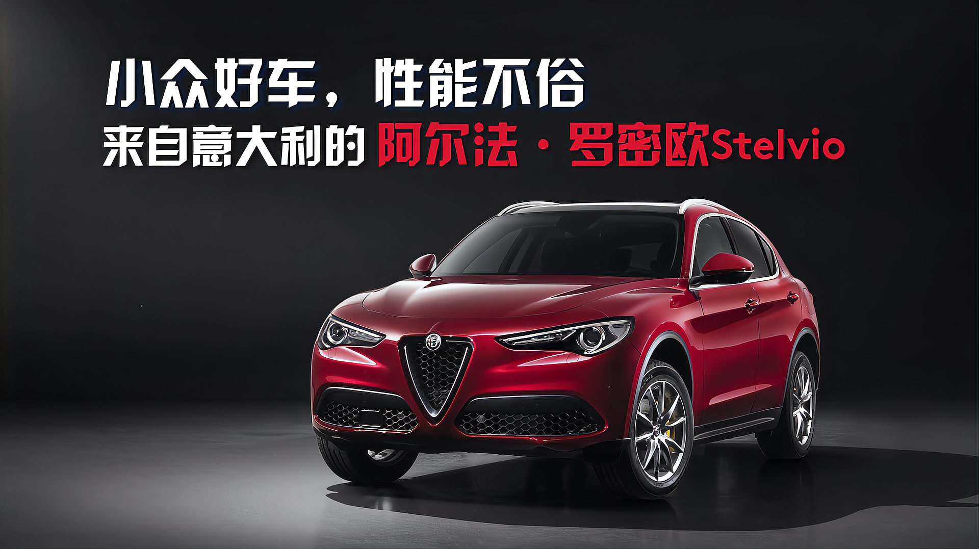 [图]小众好车,性能不俗,来自意大利的阿尔法·罗密欧Stelvio