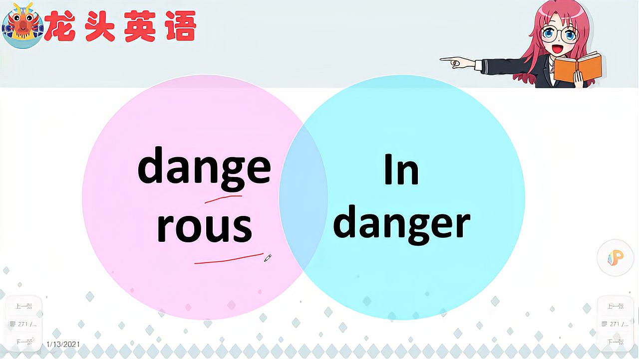 [图]易错点:dangerous和in danger怎样区别?你能正确使用吗?