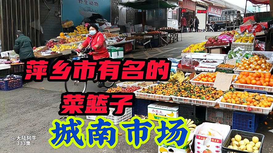 [图]萍乡市本地人无人不知无人不晓的地方,城南市场,萍乡的菜篮子