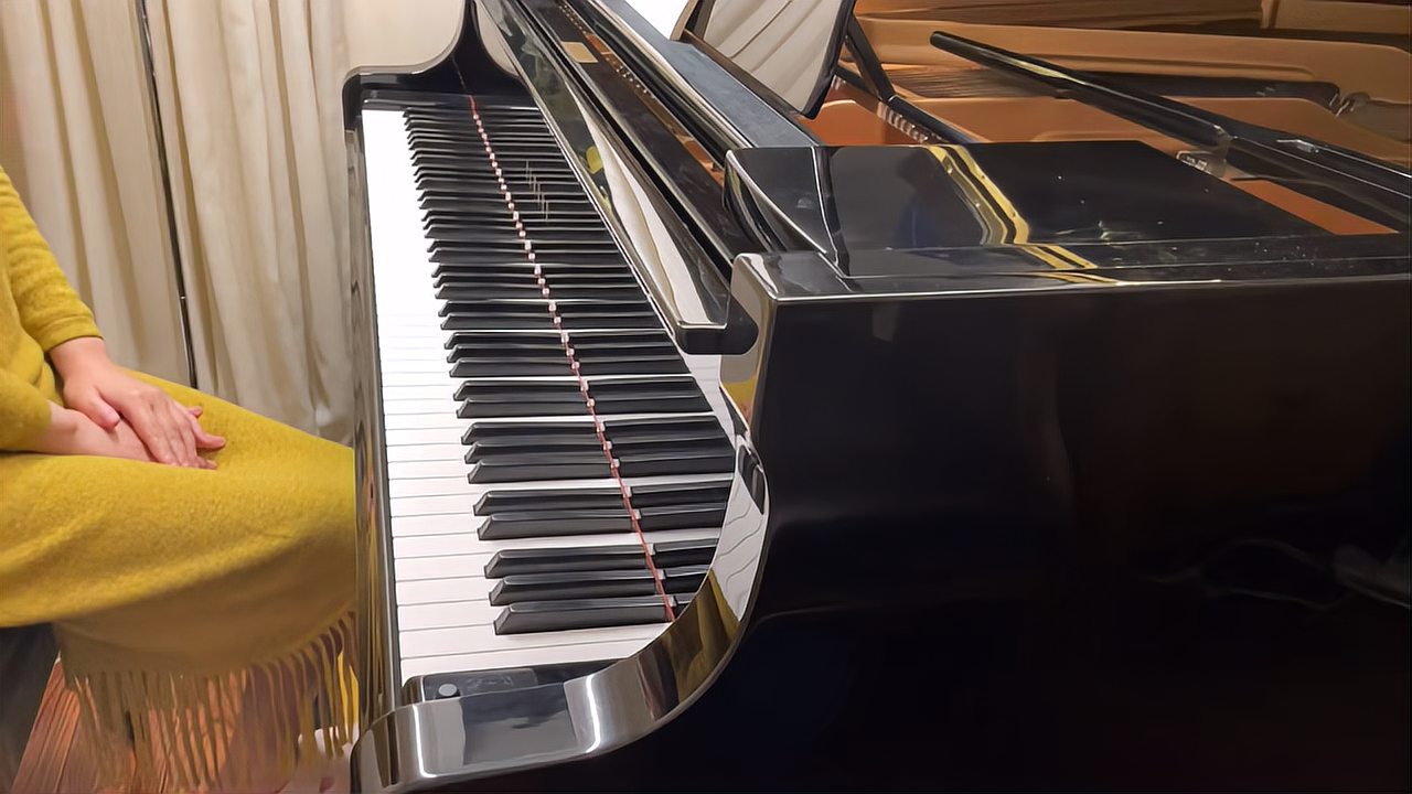 [图]意大利名曲《啊,我的太阳》,选自《钢琴基础教程二》,钢琴弹奏