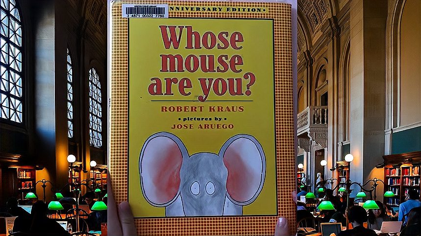 [图]经典英文绘本《Whose Mouse Are You?》——6岁小朋友读给你听