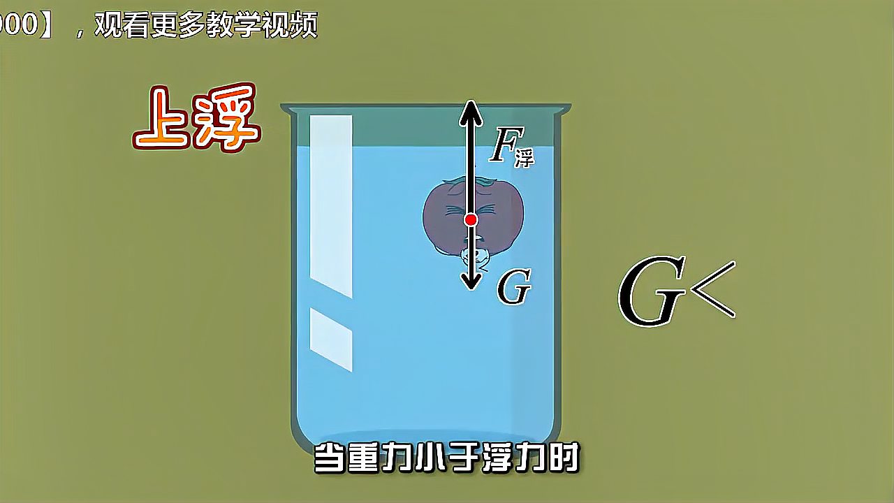 [图]轻松搞定初中物理:13.1物体的浮沉条件及应用