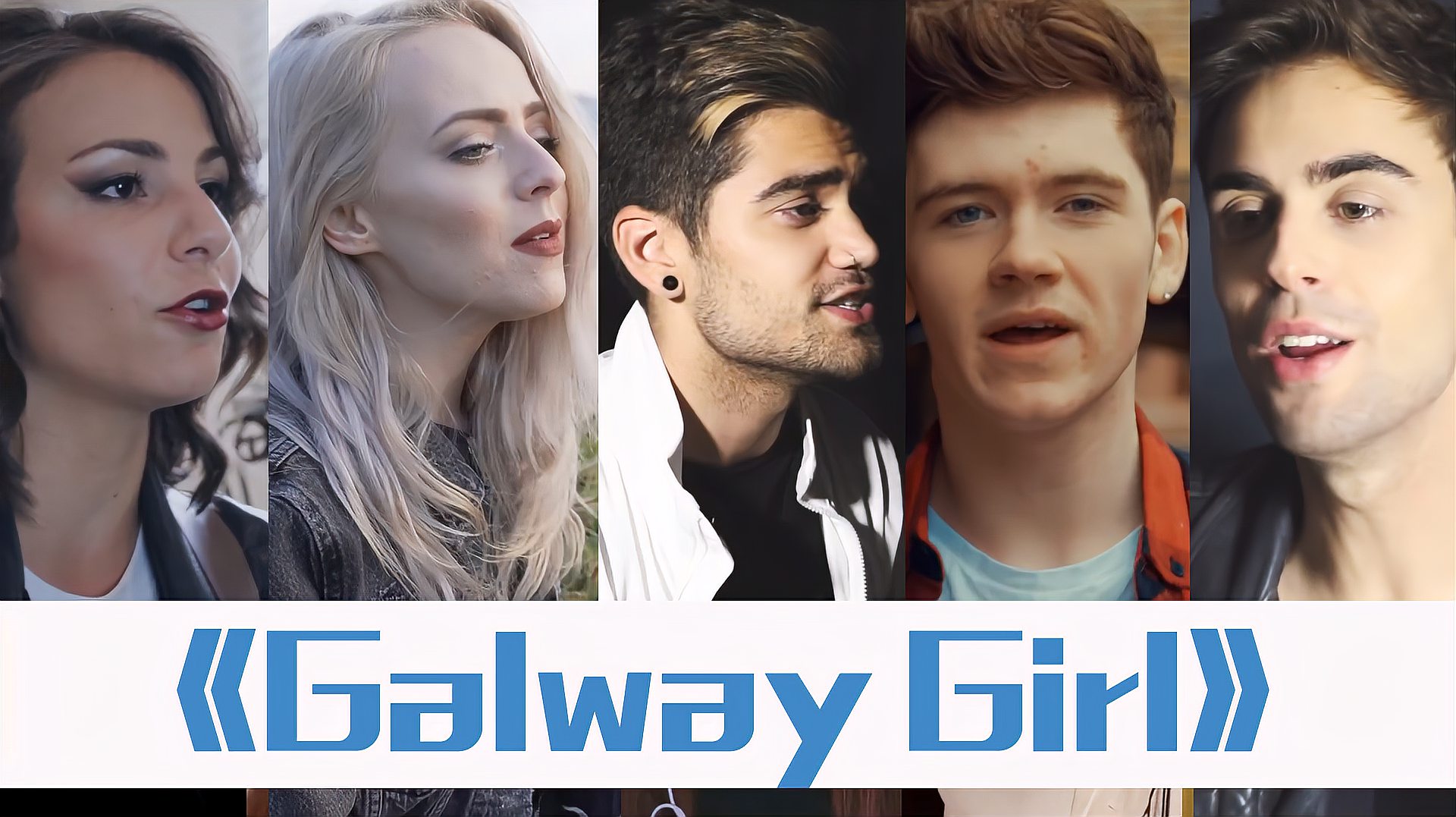 [图]黄老板Ed Sheeran《Galway Girl》翻唱版,你喜欢哪一位唱的呢?