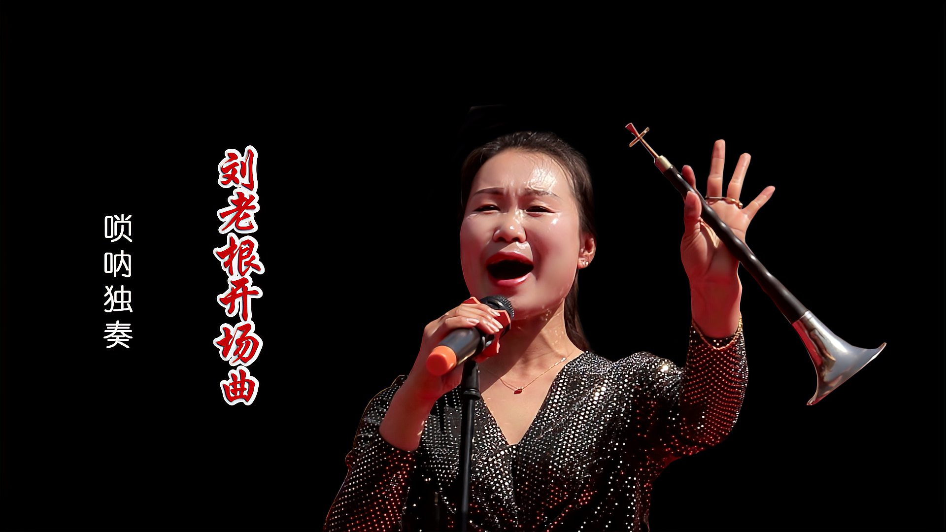 [图]美女唢呐独奏《刘老根大舞台开场曲》和《千年等一回》