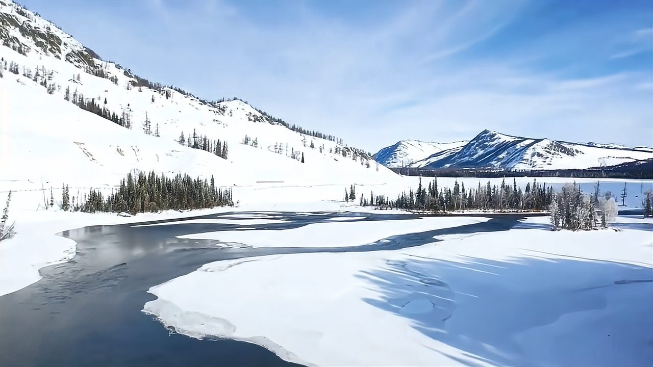 [图]叶里一首《南山雪》苍天寒了心,洒下泪花几点