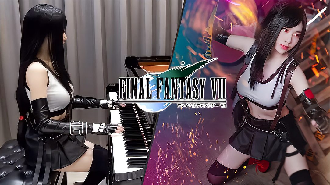 [图]最终幻想7主题曲 Final Fantasy VII Main Theme 钢琴演奏