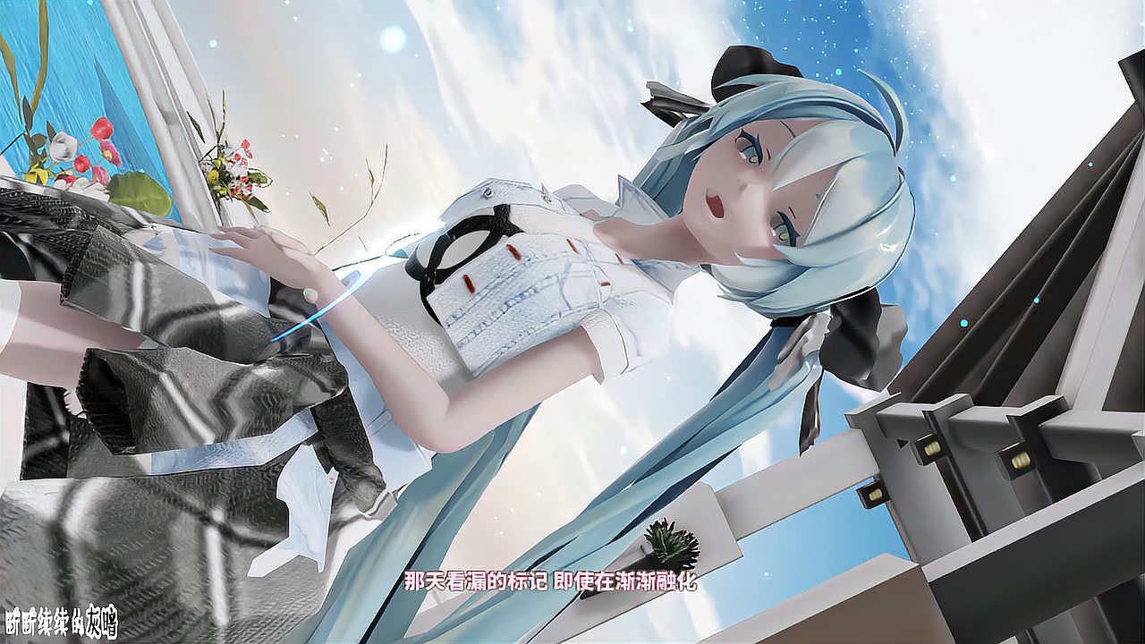 [图]MMD初音未来歌姬计划,omoi将手,试着将受伤的夜晚唤出