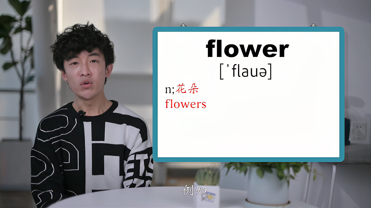 [图]英文单词详解:Flower