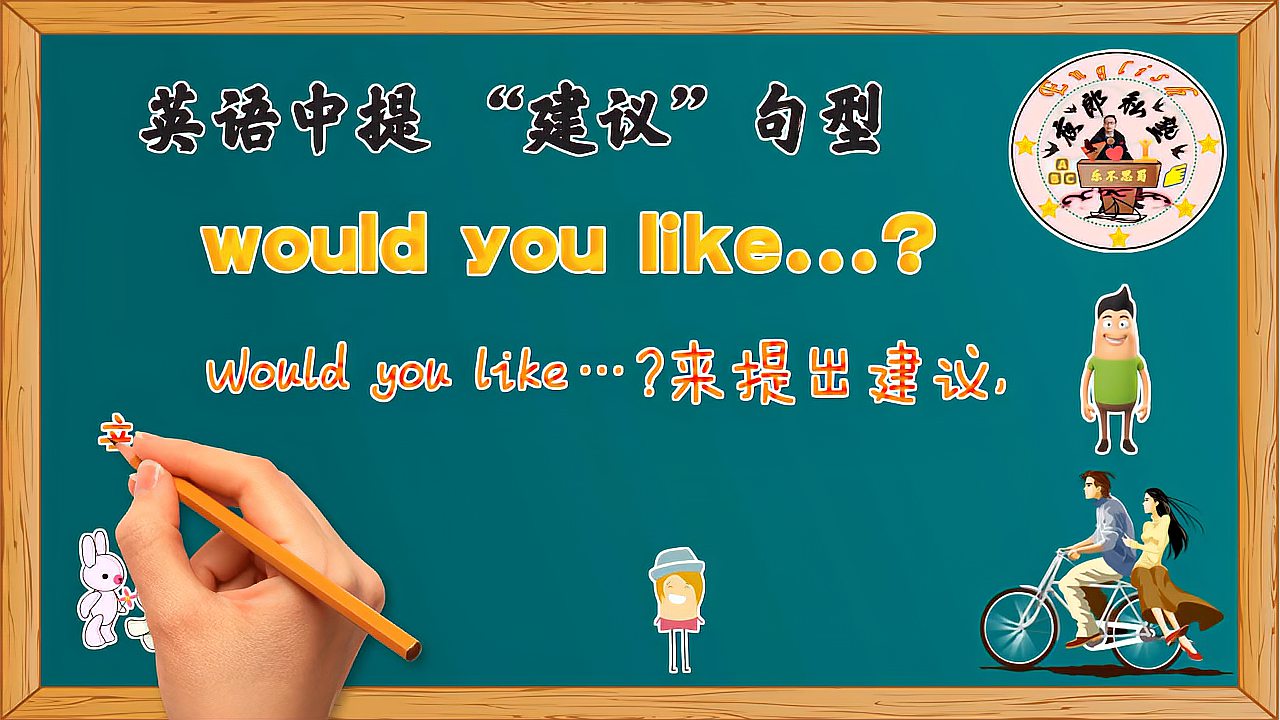 [图]Would you like…?来提出建议, 意思是 “你想要……吗?”