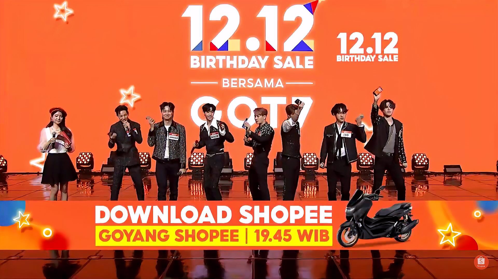 [图]GOT7 Shopee Thailand《IF YOU DO》舞台公开,爷青回