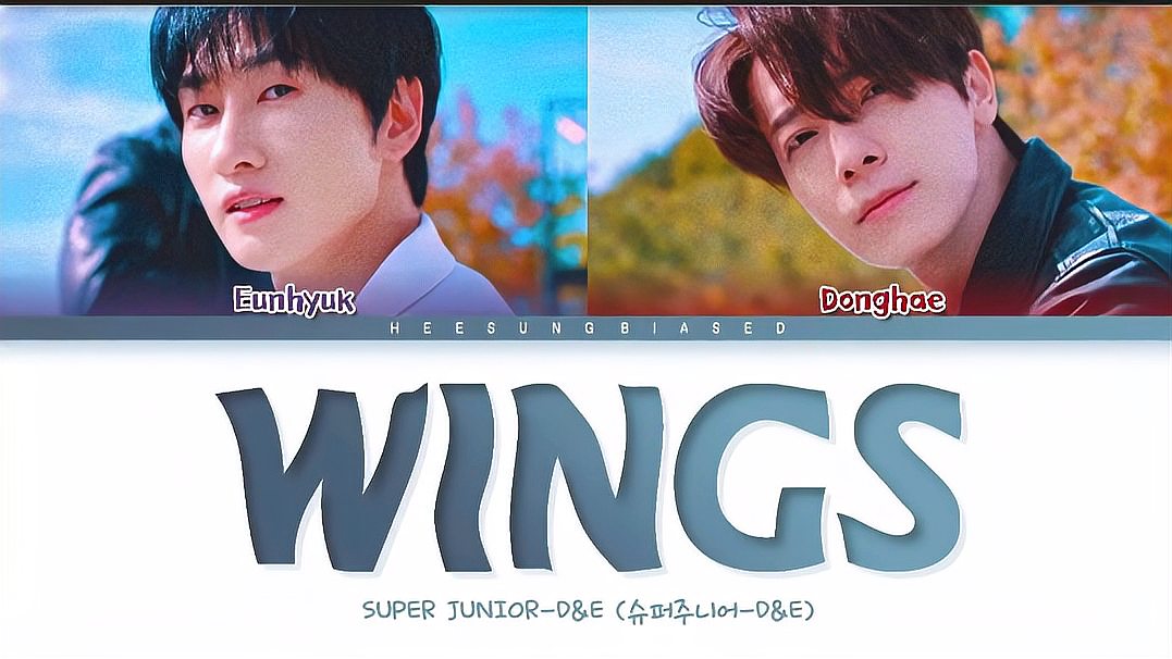 [图]SUPERJUNIOR-D&E歌曲《Wings》除了好听,不知道还能说什么