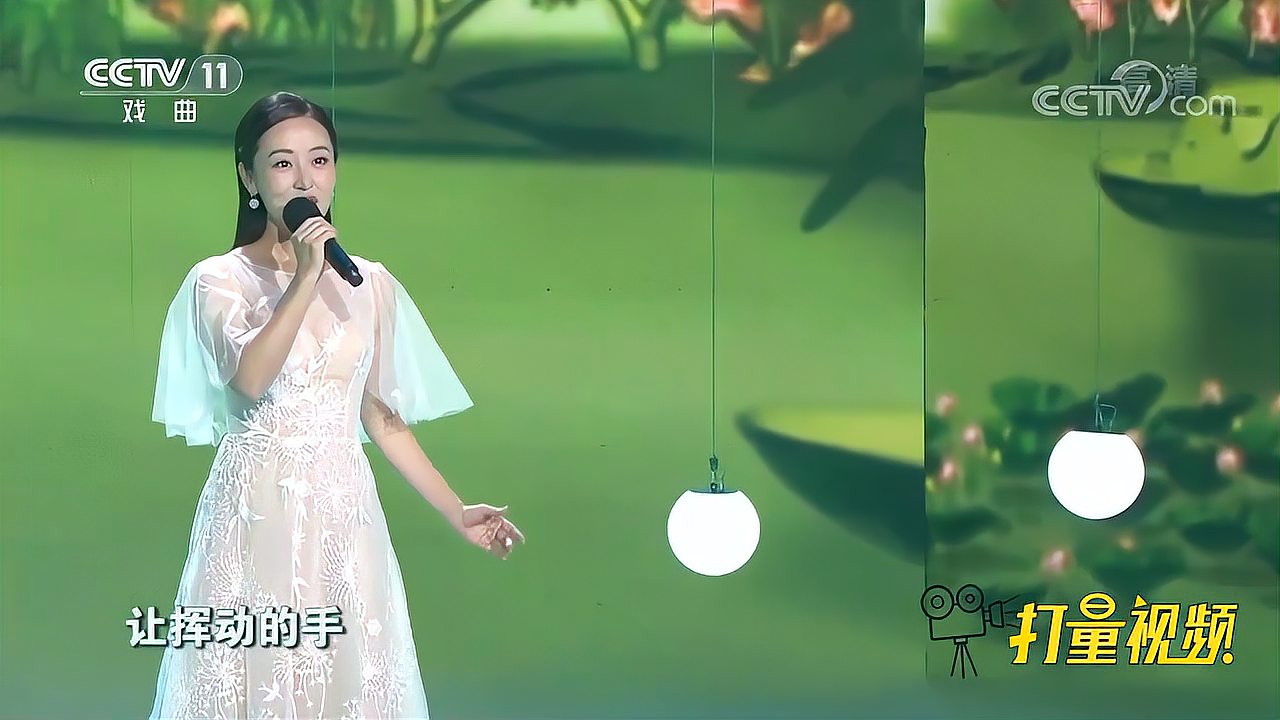 [图]周旋演唱歌曲《梦里水乡》,唱腔唯美,声声入耳|梨园闯关我挂帅