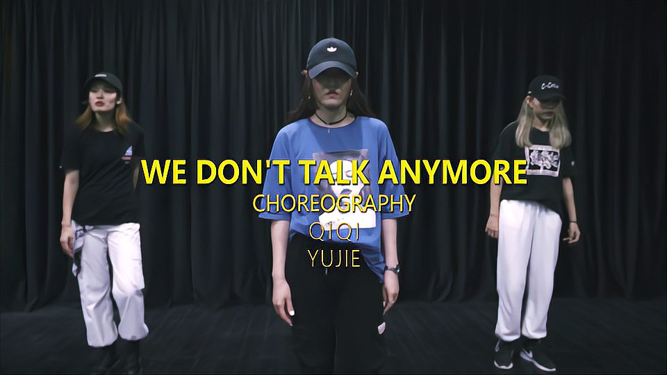 [图]爵士舞《We Don't Talk Anymore》卡点感十足,酷到没话说!