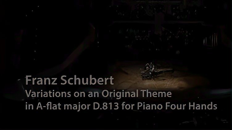 [图]「古典音乐」舒伯特|降A大调主题变奏曲/阿格里奇&巴伦博伊姆