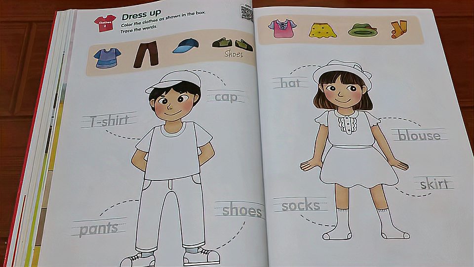 [图]像美国孩子那样说英语单词7.clothes衣服DressUp穿衣打扮