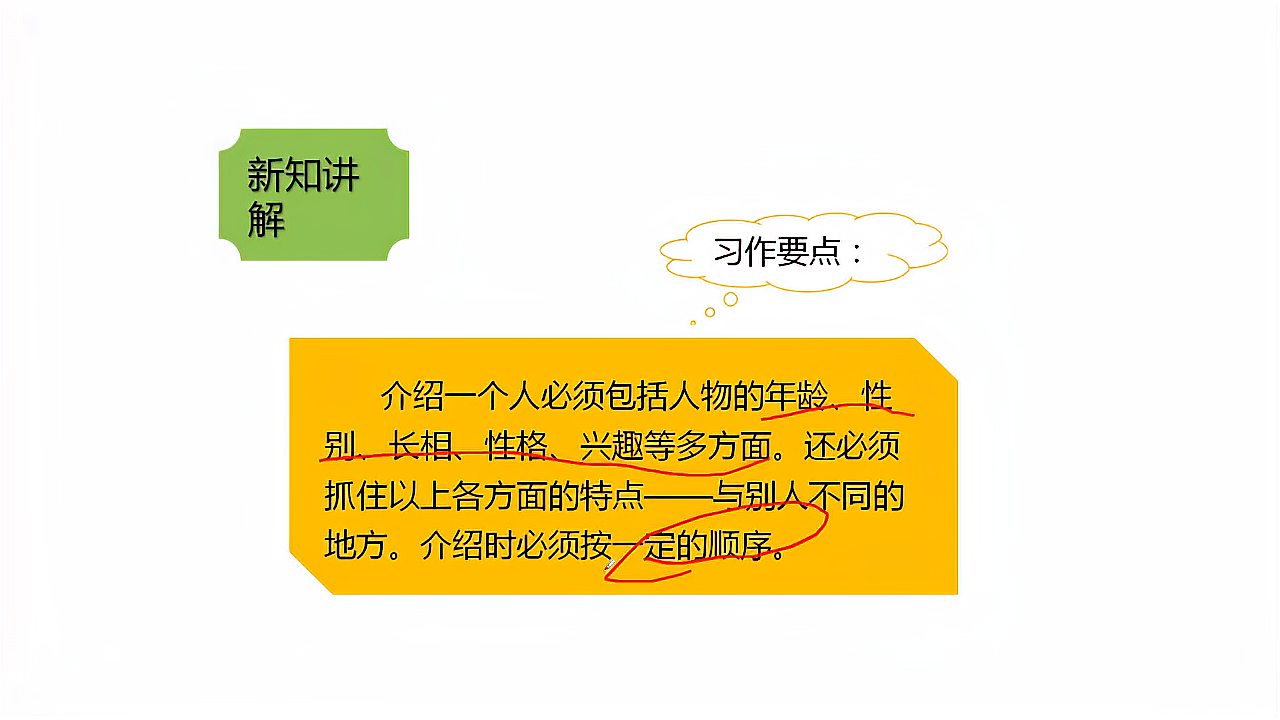 [图]实例讲解人教版四年级下册作文,《我的“自画像”》,建议收藏