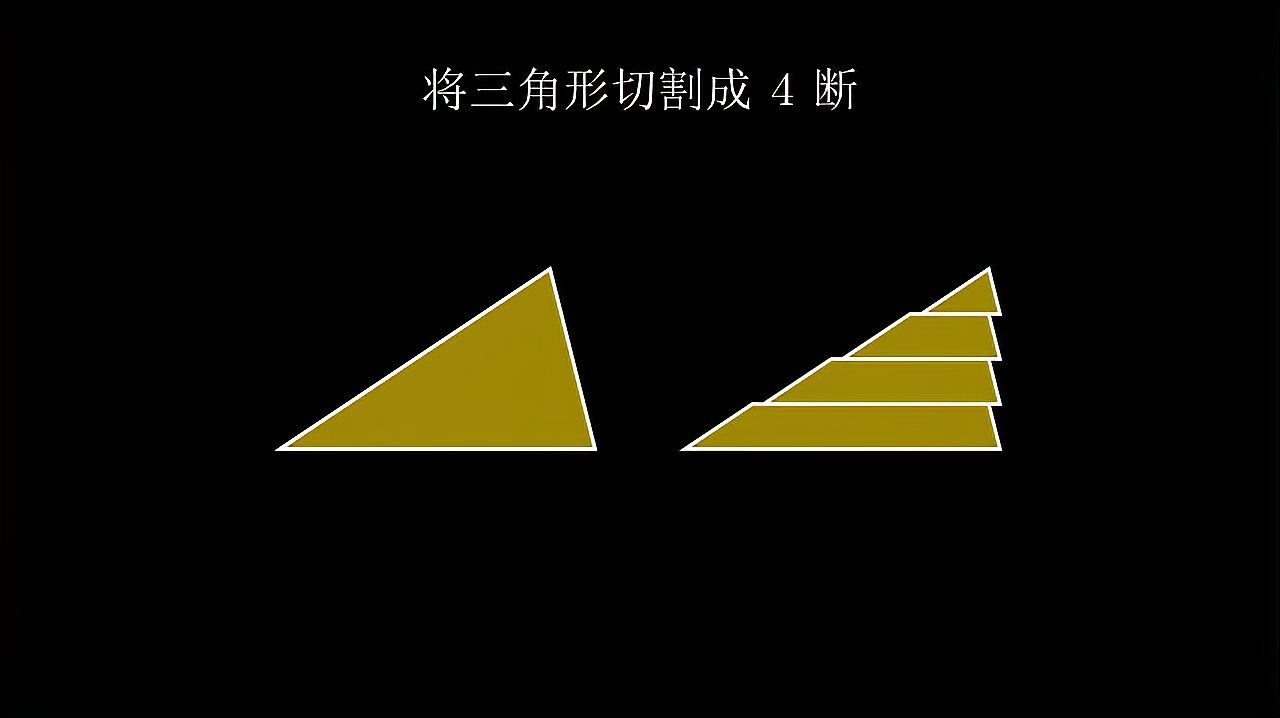 [图]数学动画：用割补法和微积分理解三角形和四边形面积公式