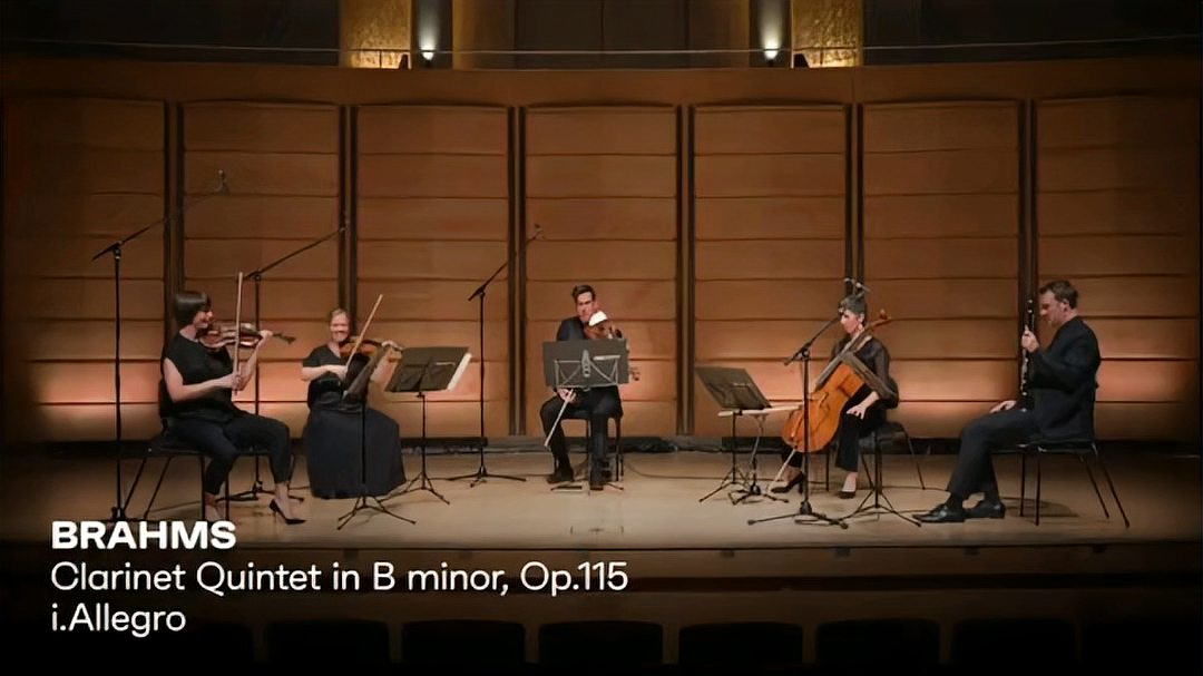 [图]「」勃拉姆斯|单簧管五重奏Clarinet Quintet in B minor