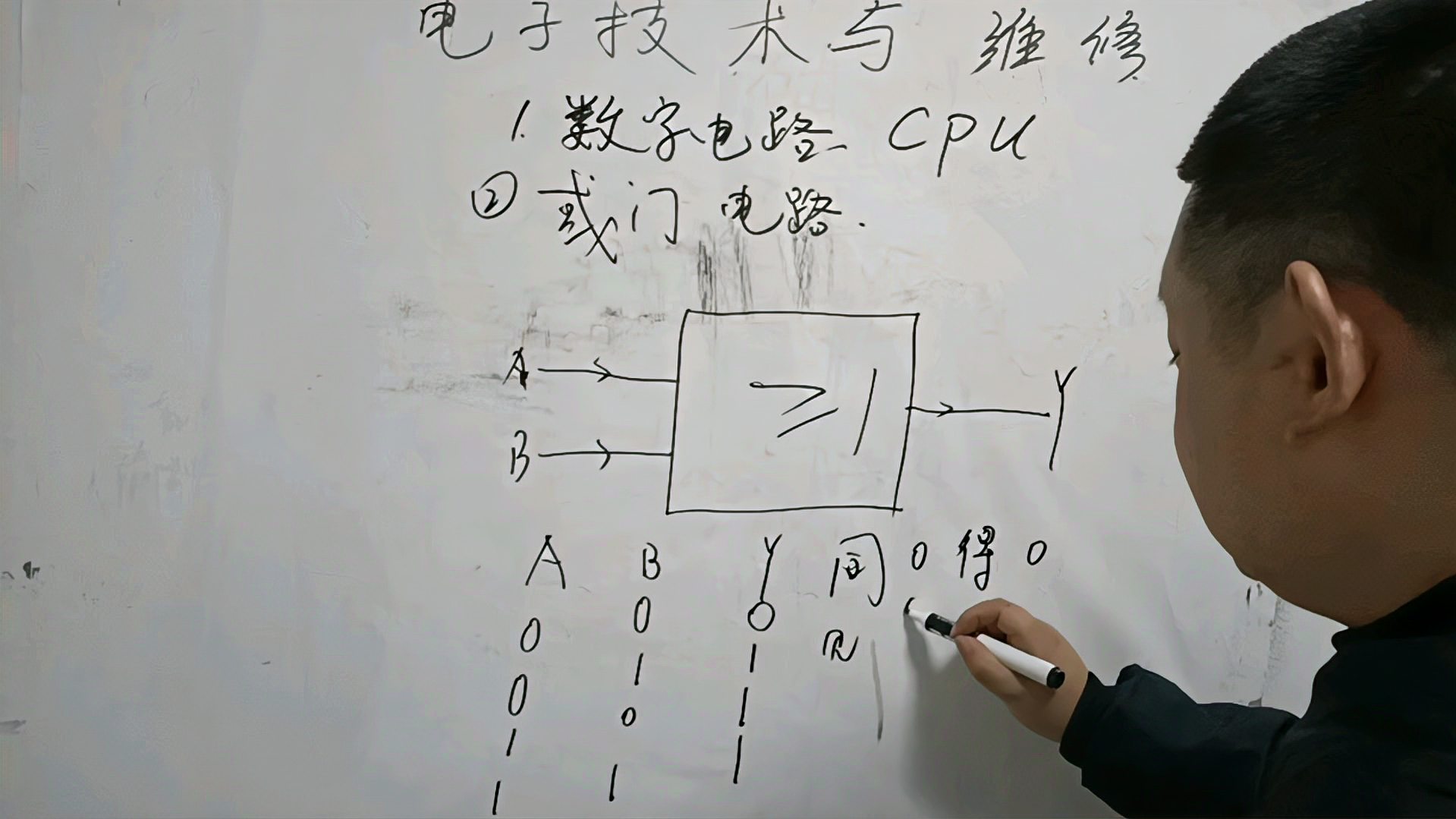 [图]数字电路的几种门电路,输入与输出之间的逻辑关系