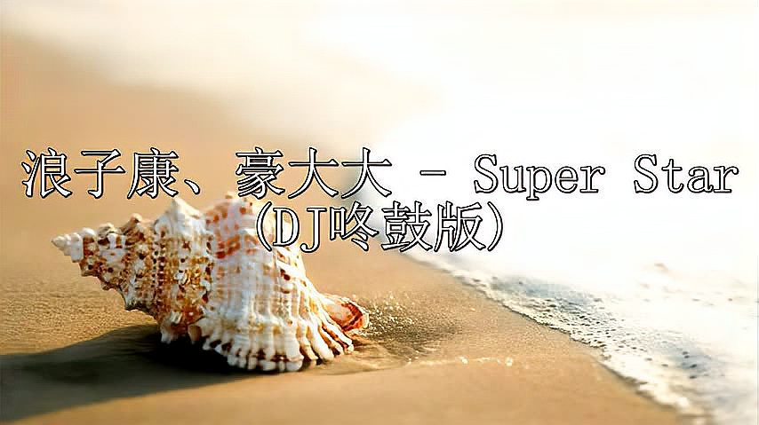 [图]明星:浪子康、豪大大-SuperStar(DJ咚鼓版)《10人听了9个醉》