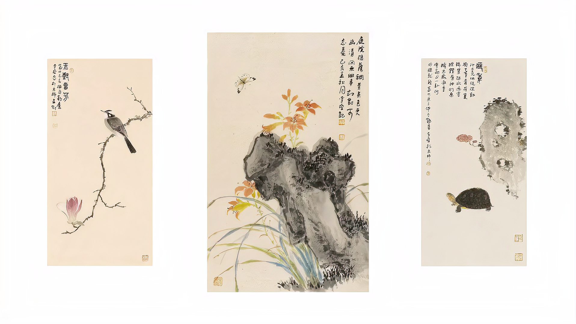 [图]「艺惠藏」李亚花鸟画作品古雅蕴藉风神洒落,入古而能出今