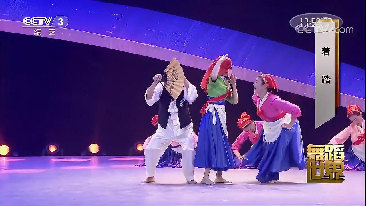 原汁原味的朝鲜族舞蹈《着踏》,节奏欢快,好看极了!|舞蹈世界