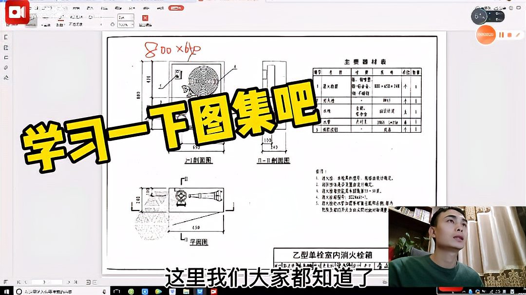 [图]结合消防箱安装图集学习怎么规范的安装,暗装消防箱怎么预留洞口