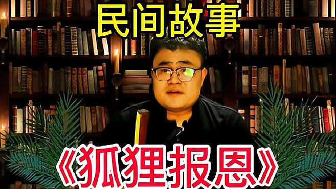 [图]民间故事《狐狸报恩》:农村小伙放生狐狸,第二年狐狸救他全家