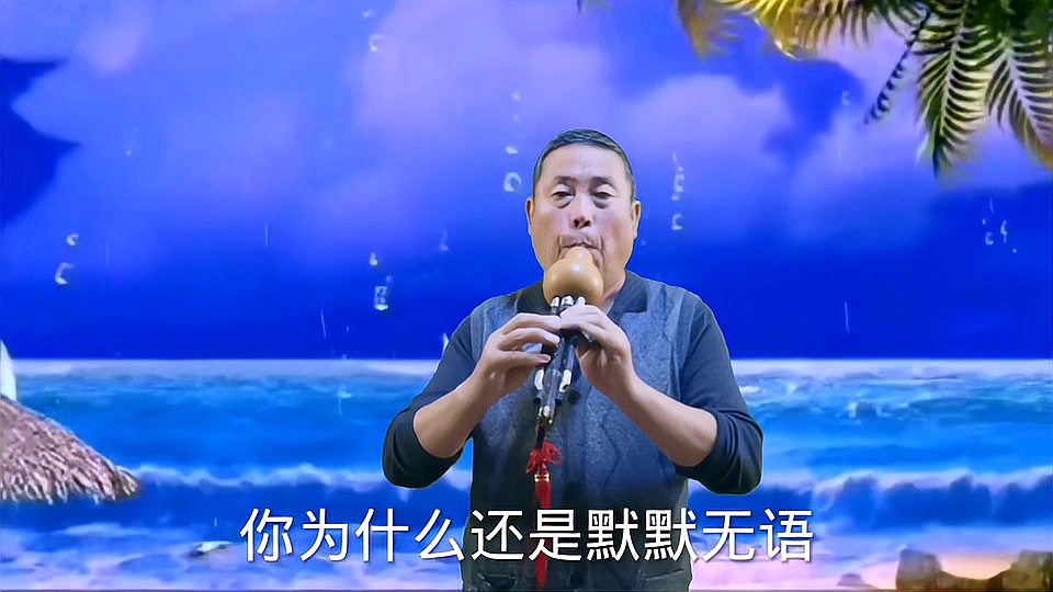 [图]葫芦丝降B调《绿岛小夜曲》