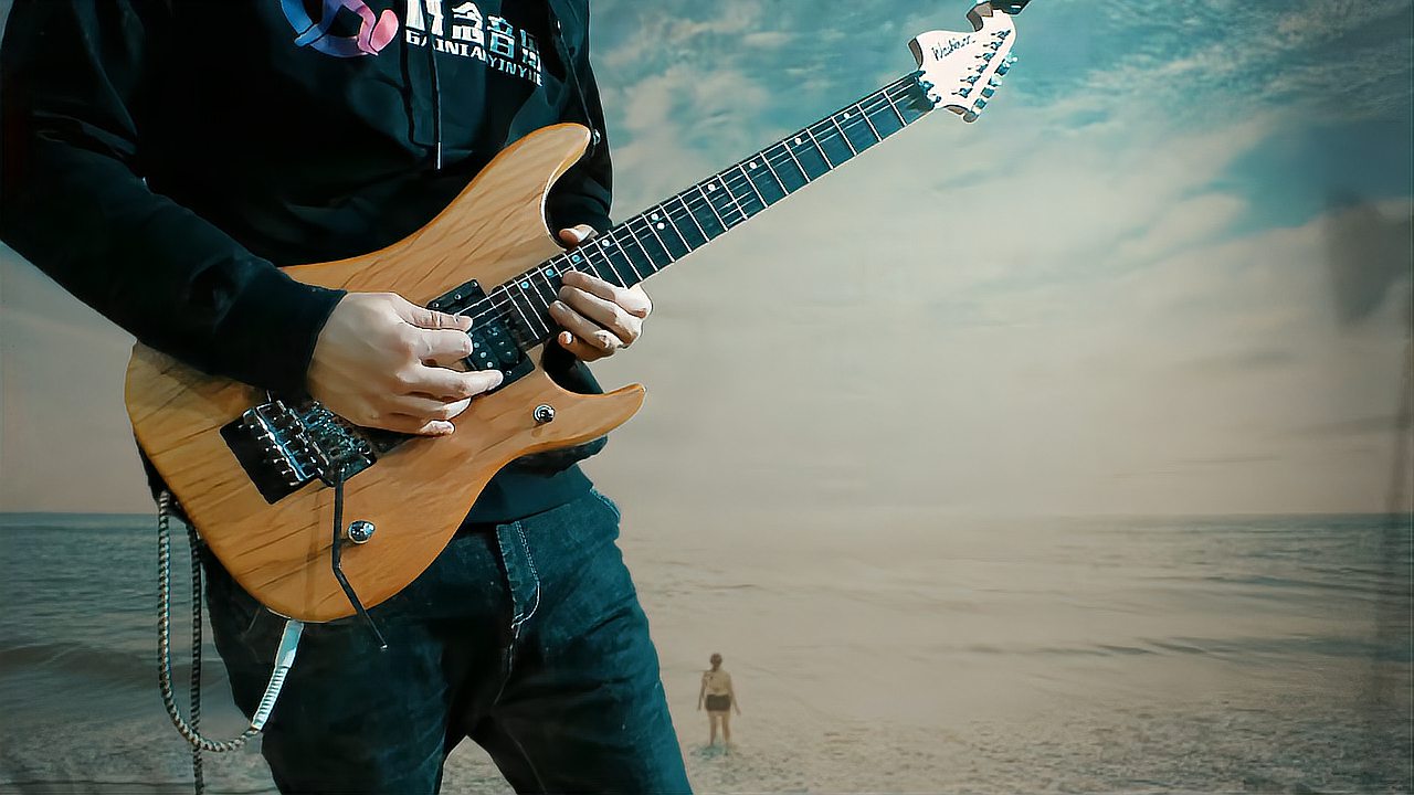 [图]电吉他演奏周传雄《黄昏》音乐响起满是回忆感