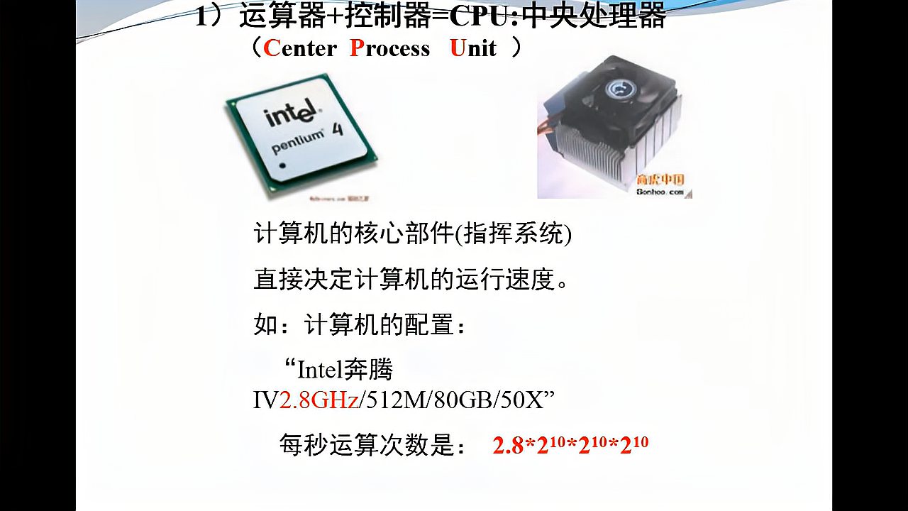 [图]CSP-J CSP-S 四、计算机系统的组成 1、硬件系统(机电统一体)