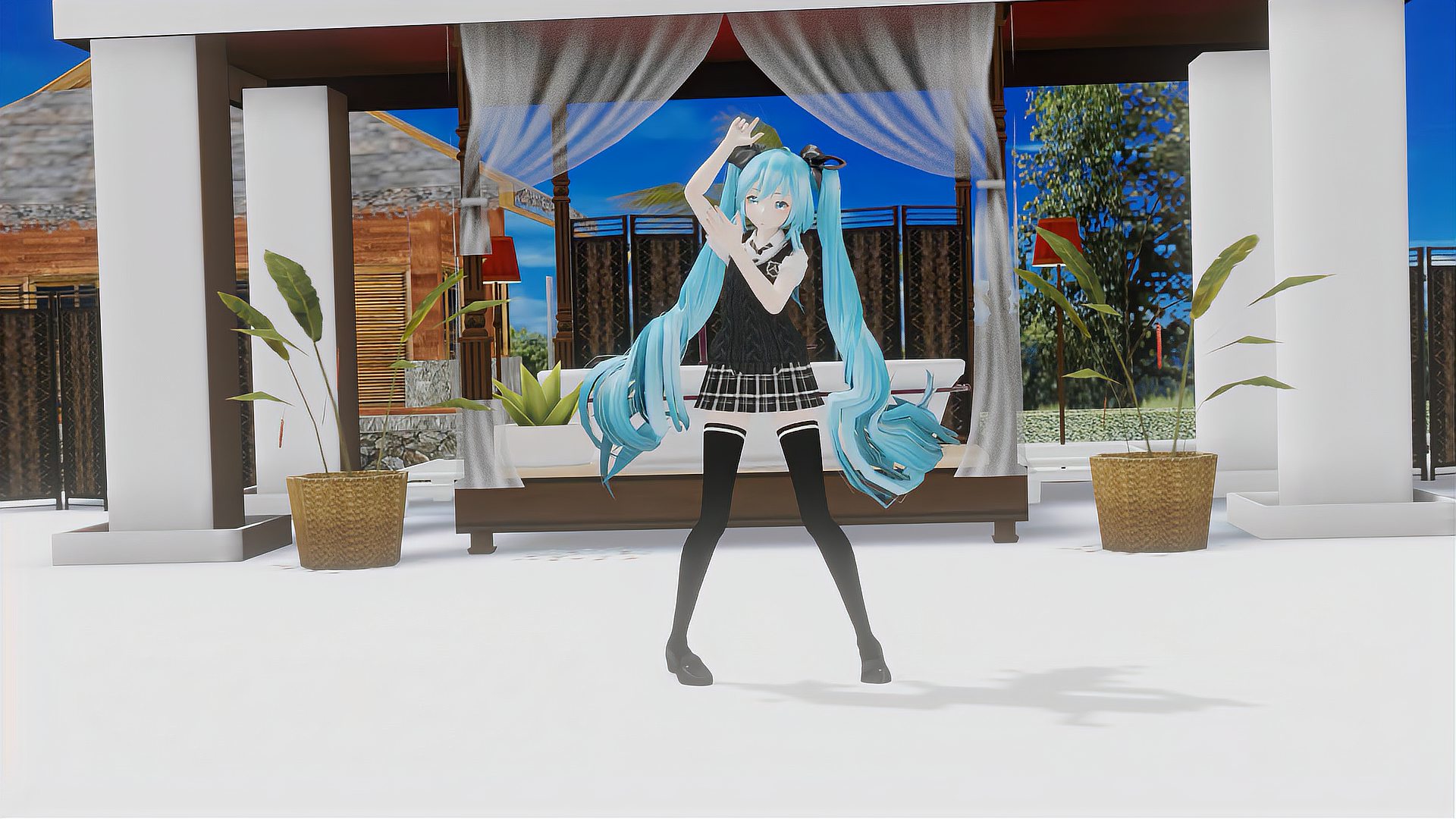 [图]MMD初音未来歌姬计划,四角い地球を丸くする,把方方的地球搓成圆