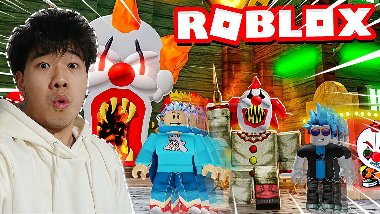 [图]Roblox游乐园双人大冒险:和小伙伴飞上月球!小飞象解说