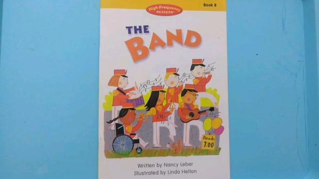 [图]读绘本学英语《the band》乐队 乐器相关英语单词 幼儿英语高频词