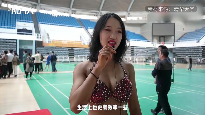 肌肉型学霸!清华大学健美比赛来啦