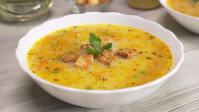 战斗民族硬核奶酪汤!超好喝!