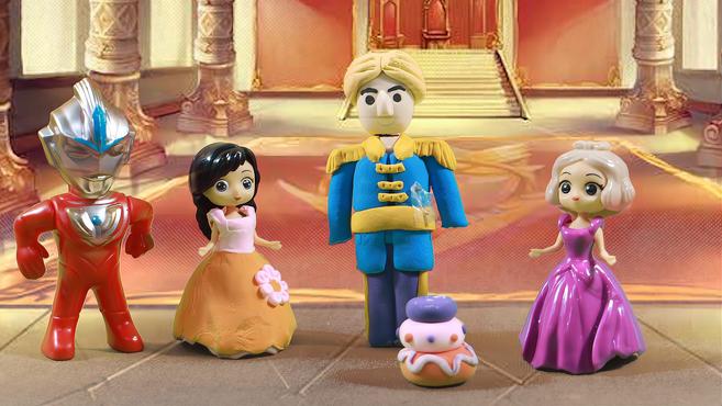 儿童剧:王子和爱丽丝没有忘记白雪的生日,还为她准备了生日蛋糕