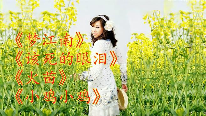 《梦江南》《该死的眼泪》《火苗》《小鸡小鸡》精选广场舞歌曲!