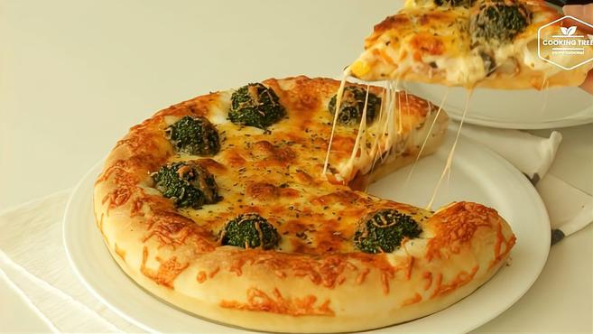 (治愈甜品)芝士酥脆披萨