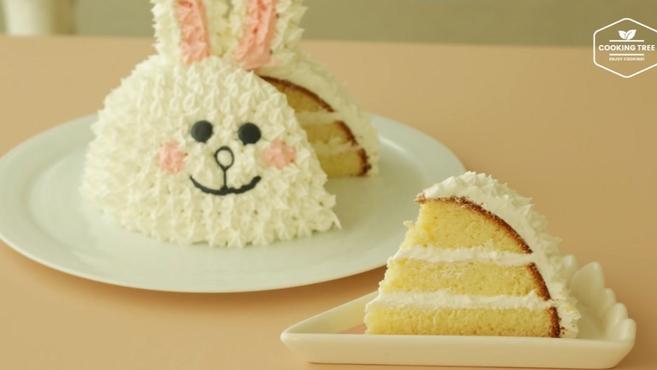 (治愈甜品)连我可妮兔蛋糕