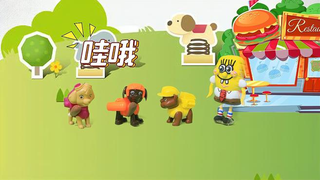 小砾吃烤鸡腿,天天和路马也想吃,没想到老板好心鸡腿竟然免费送