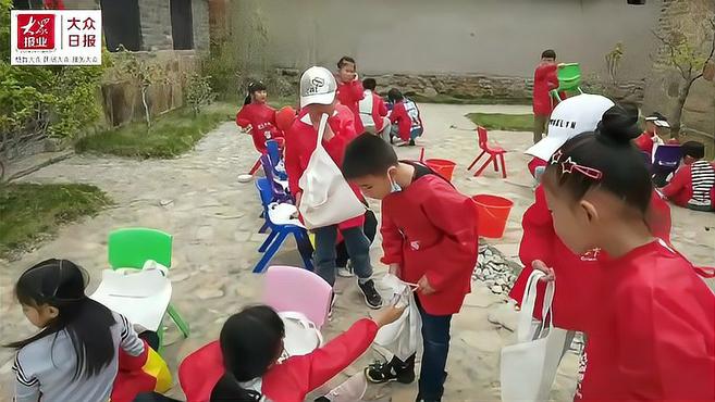 视频|把我的家乡画出来——荣成各地举办迎“六一”绘画活动