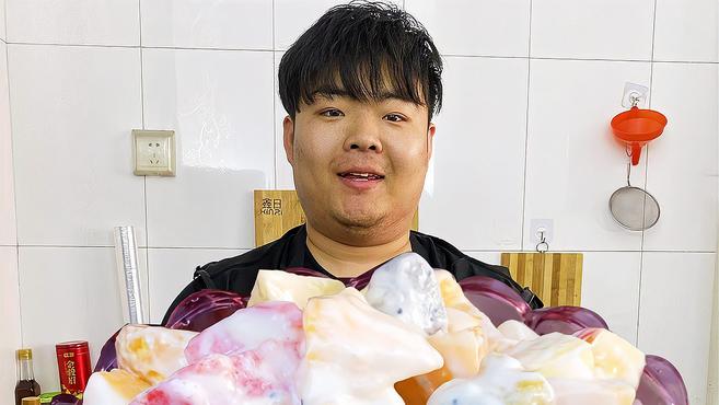 夏季必备,水果沙拉,太爽了,一大盆随便吃,美味健康又解渴