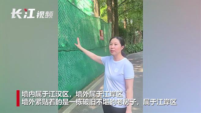 [图]一面“危墙”给两个区出了道难题,结局很暖心