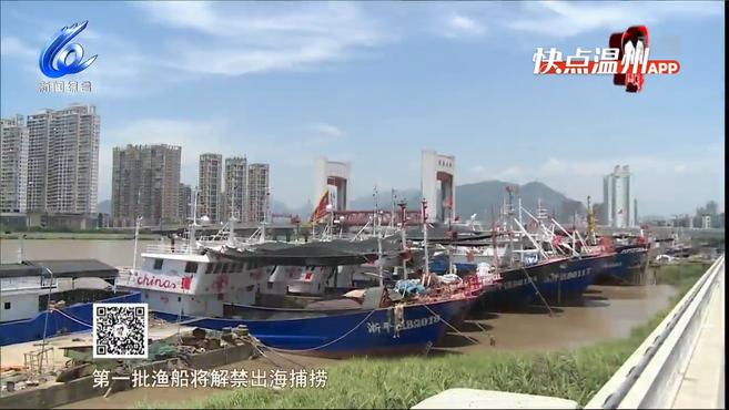 「温视频」东海第一批伏季休渔期即将结束 渔民备战开渔