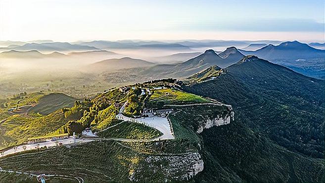 [图]看过沂蒙山的日出美景，才知道岱崮地貌有多美